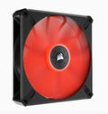 Corsair ML ELITE Series, ML140 LED ELITE, 140mm Magnetic Levitation Red LED Fan with AirGuide, Single Pack CO-9050123-WW [PC]