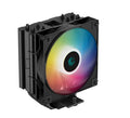 DeepCool AG400 Black ARGB Single Tower CPU Cooler, TDP 220W,120mm Static ARGB Fan, Direct-Touch Copper Heat Pipes, Intel LGA1700/AMD AM5 Support [PC]