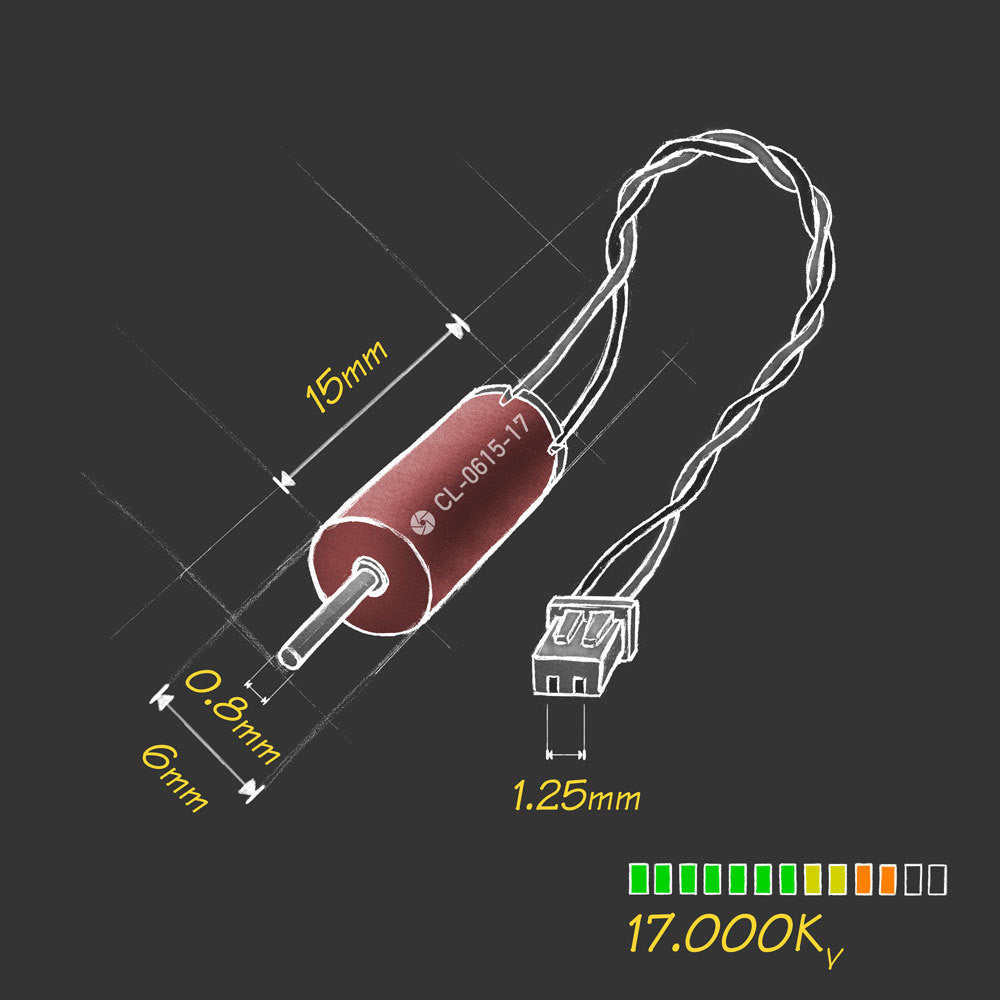 MMW Micro Motor Warehouse CL-0615-17 coreless motor