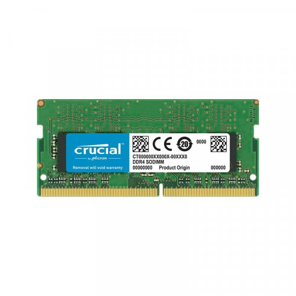 Crucial 8GB (1x8GB) DDR4 SODIMM 2400MHz CL17 1.2V Single Ranked Single Stick Notebook Laptop Memory [PC]