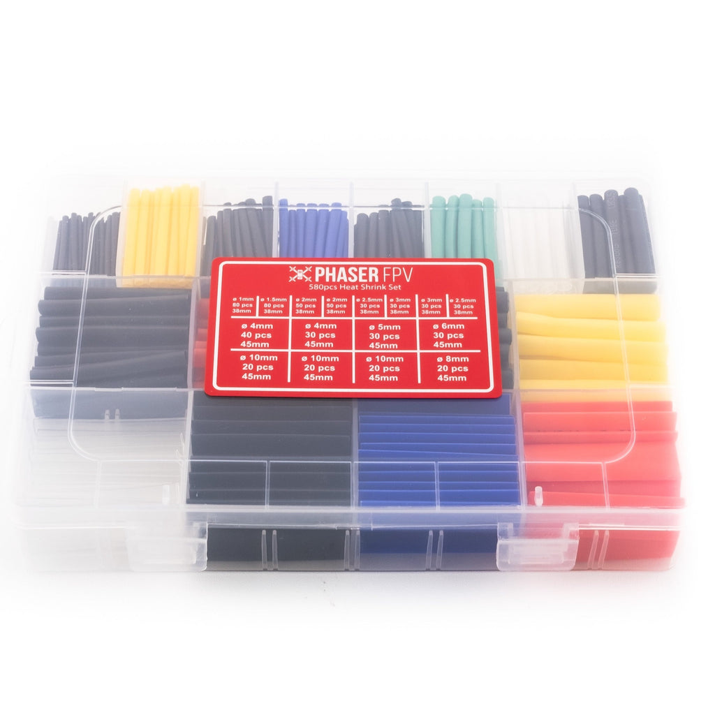 Phaser FPV Heat Shrink Kit (580pcs)