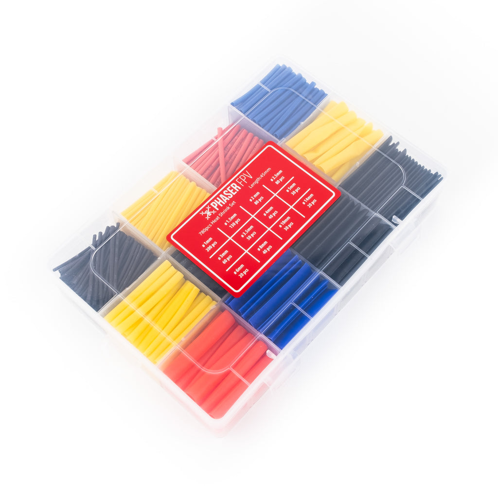 Phaser FPV Heat Shrink Kit (780pcs)
