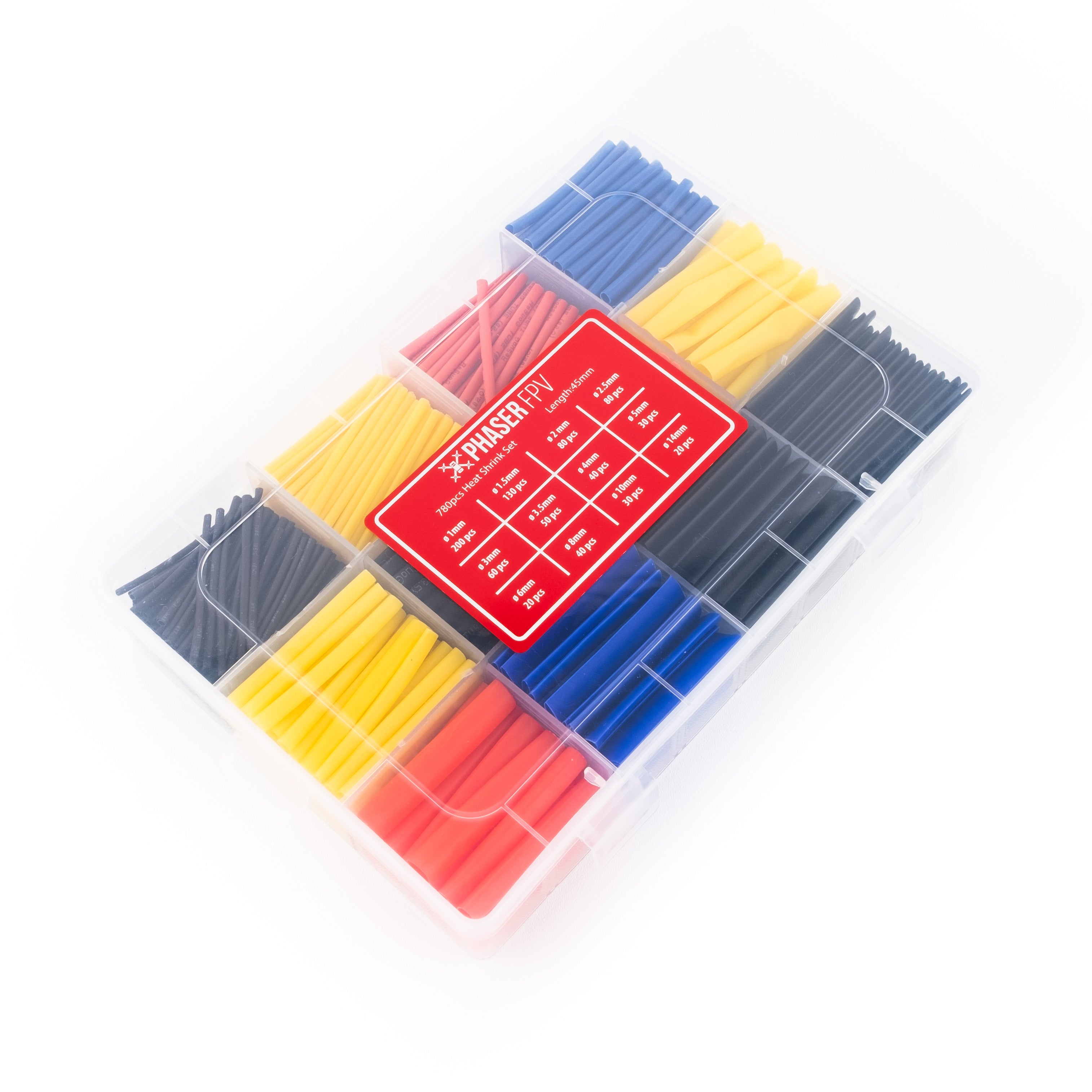 Phaser FPV Heat Shrink Kit (780pcs)