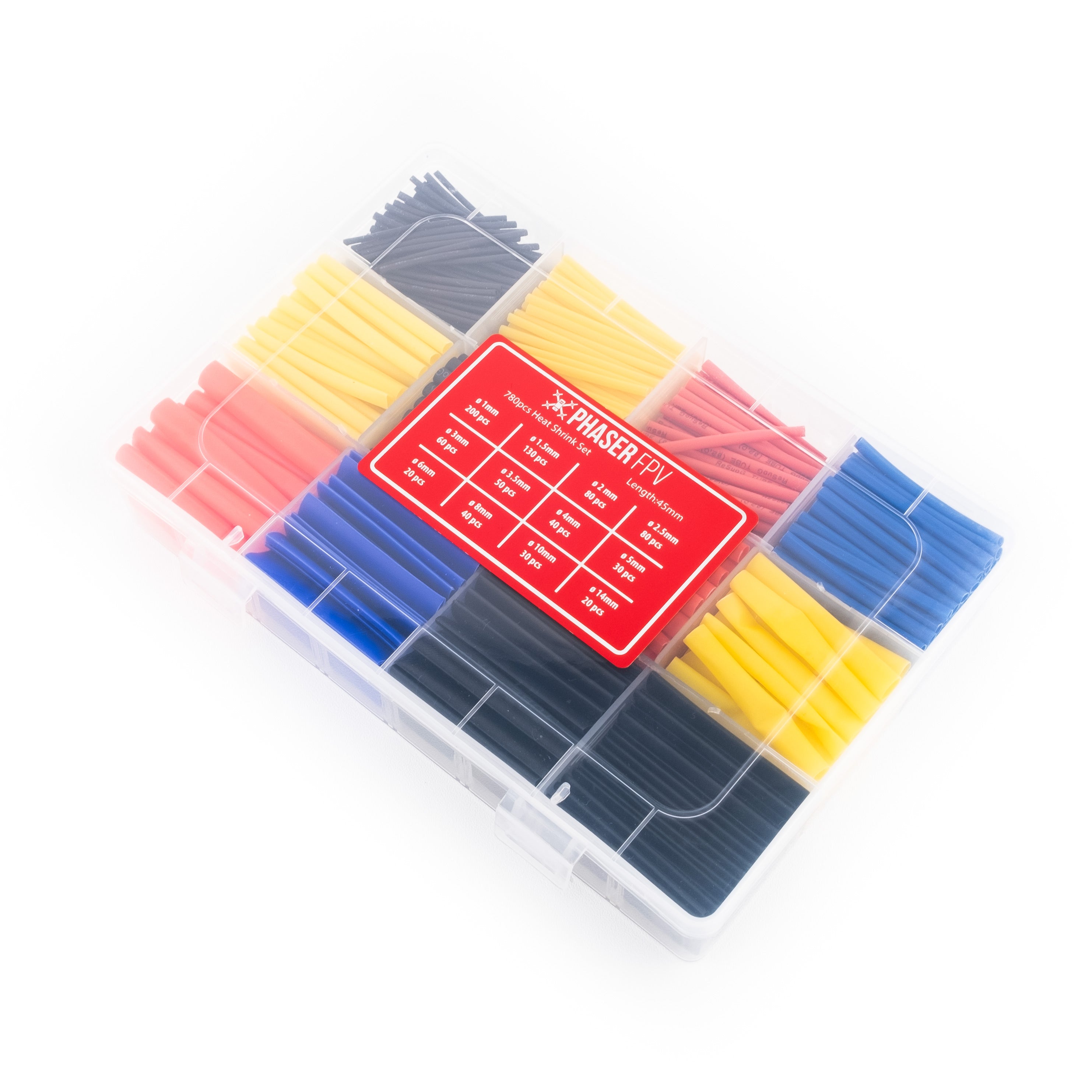Phaser FPV Heat Shrink Kit (780pcs)