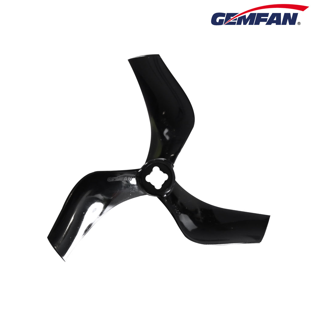Gemfan D75 75mm 3" Ducted 3-Blade Propellers w/M5 Adapters - 1.5mm Shaft (2CW + 2CCW)