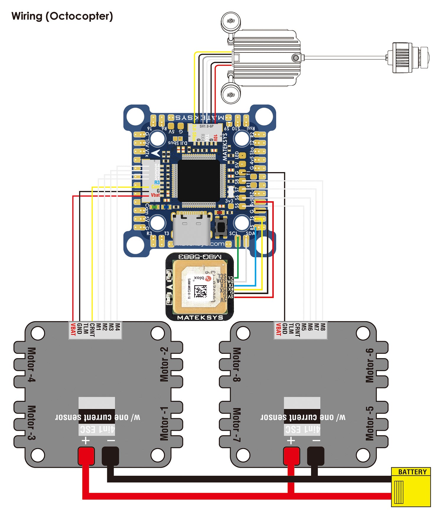 Matek F405-MiniTE ICM42605 Flight Controller EOL