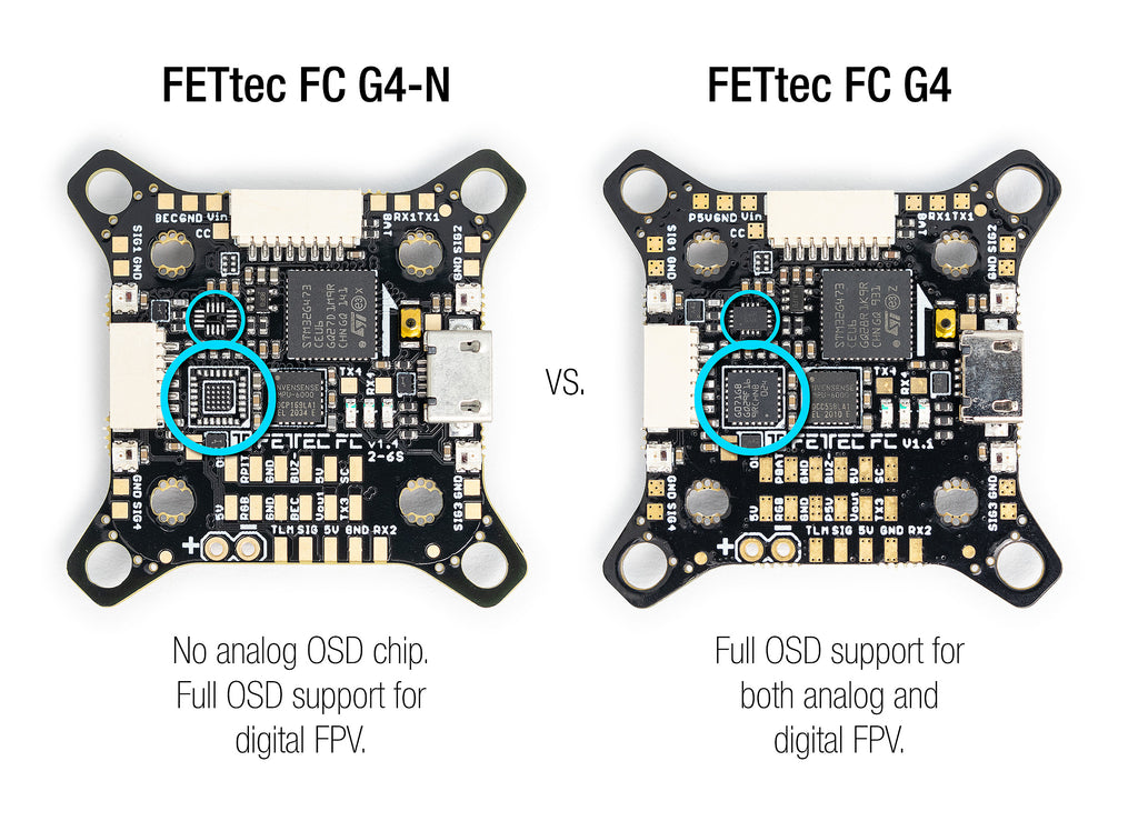 FETtec FC G4-N v1.7 IIM-42652 Flight Controller