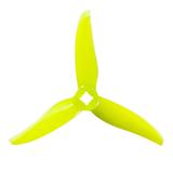 Gemfan Hurricane 3520 3.5" 3 Blade Propellers w/M5 Adapters - 1.5mm Shaft (2CW + 2CCW)
