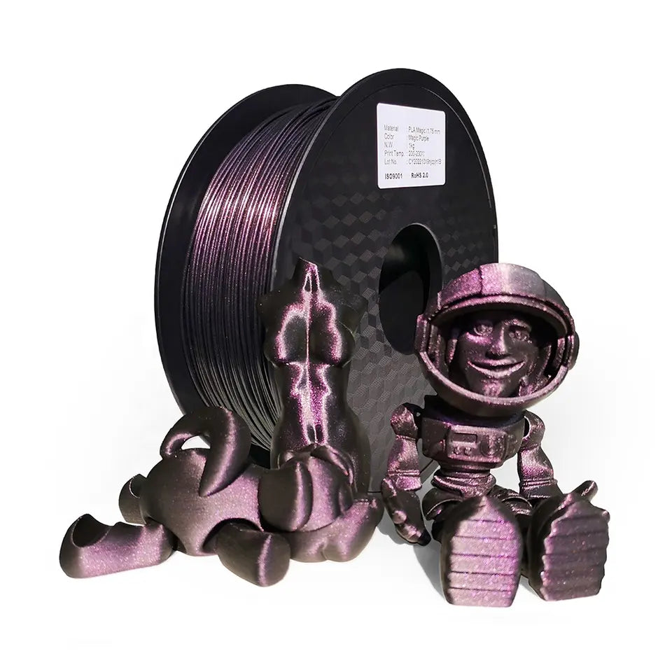 Phaser3D Magic Holographic Twinkle Sparkle PLA Filament 1.75mm 1kg