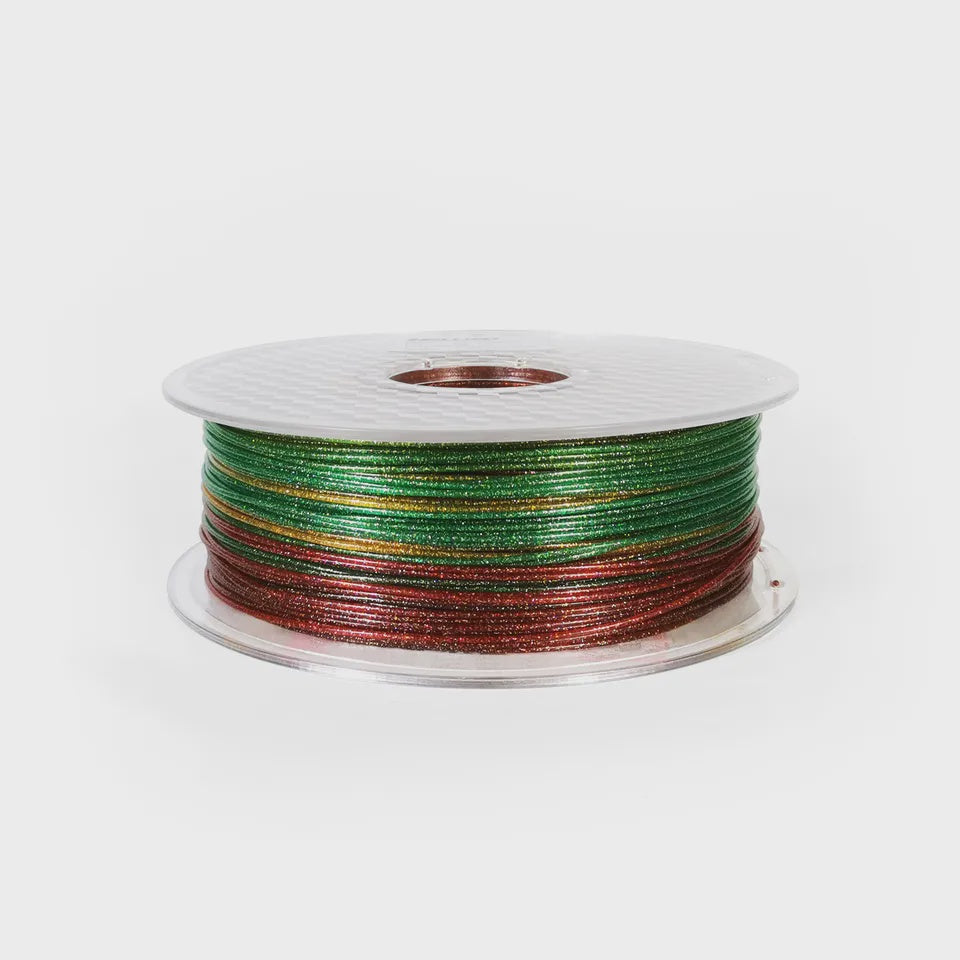 Phaser3D Twinkle Sparkle Rainbow PLA Filament 1.75mm 1kg