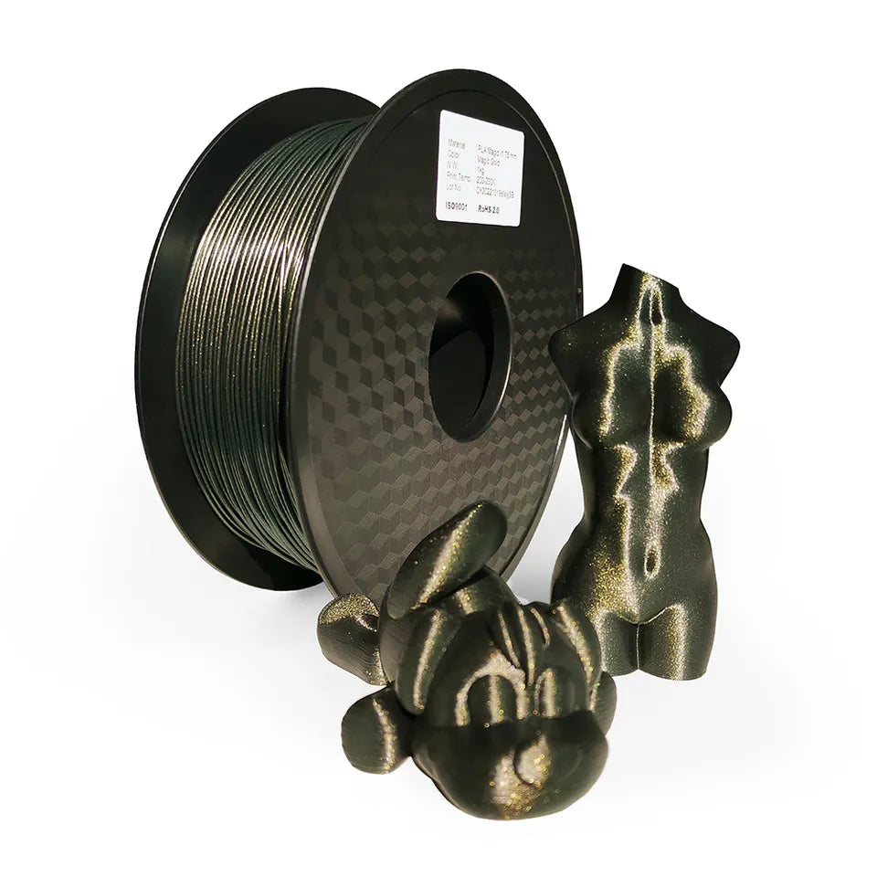Phaser3D Magic Holographic Twinkle Sparkle PLA Filament 1.75mm 1kg