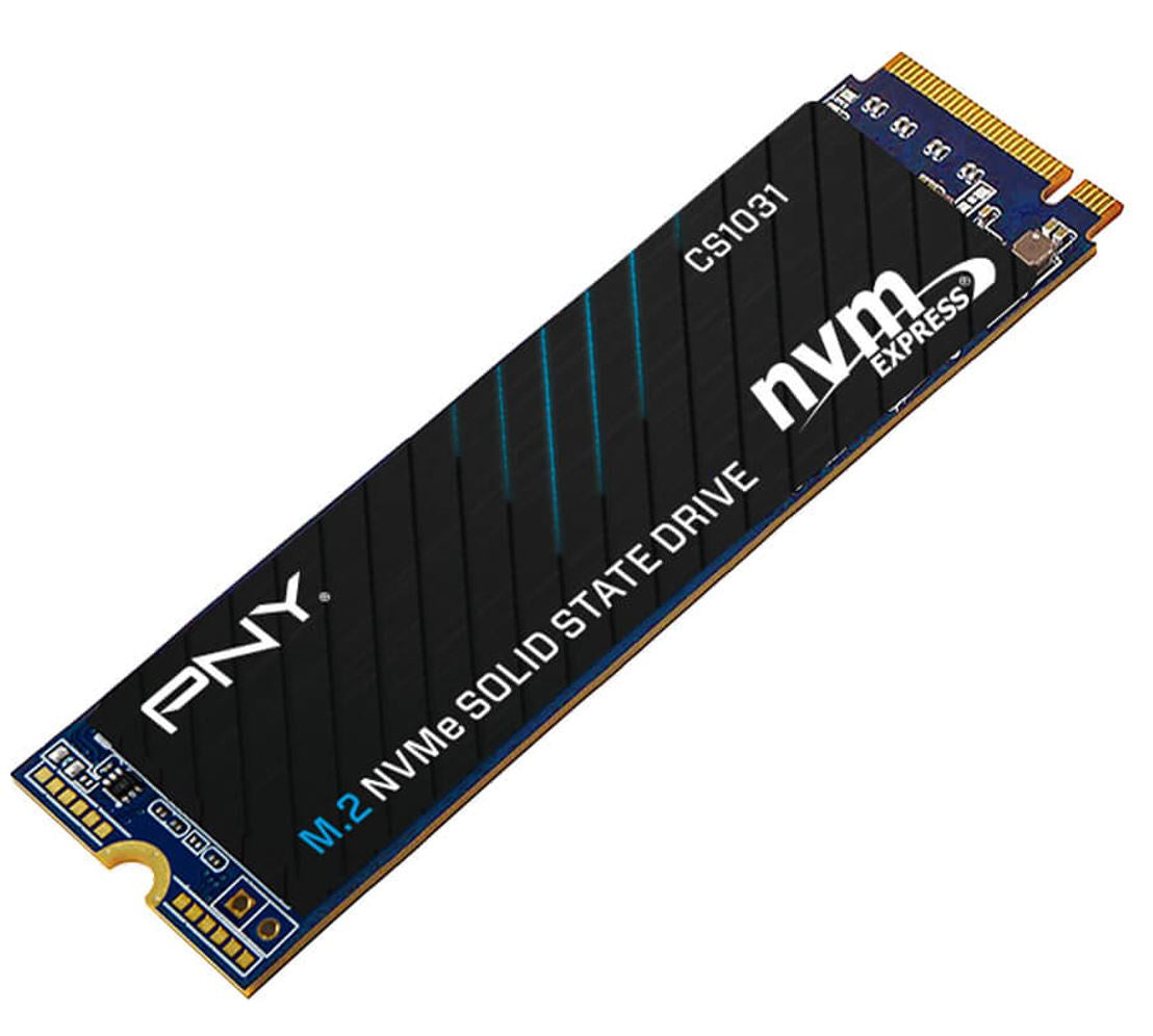 PNY CS1031 500GB NVMe SSD Gen3x4 M.2 2200MB/s 1200MB/s R/W 110TBW 2M hrs MTBF 5yrs wty [PC]