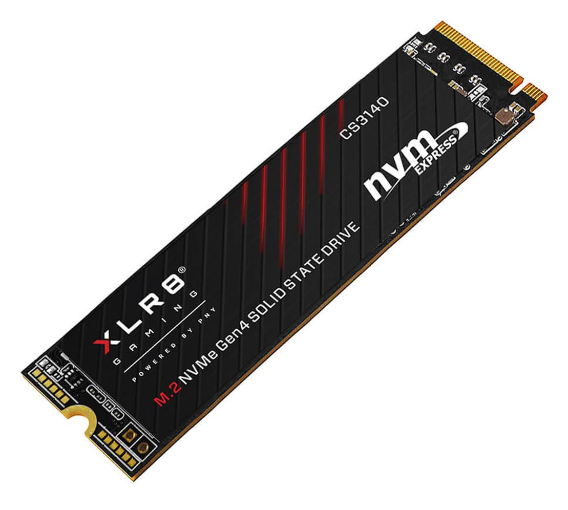 PNY CS3140 2TB NVMe Gen4 SSD for PS5 7500MB/s 6850MB/s R/W 1400TBW 650K/700K 2M hrs MTBF 5yrs wty [PC]