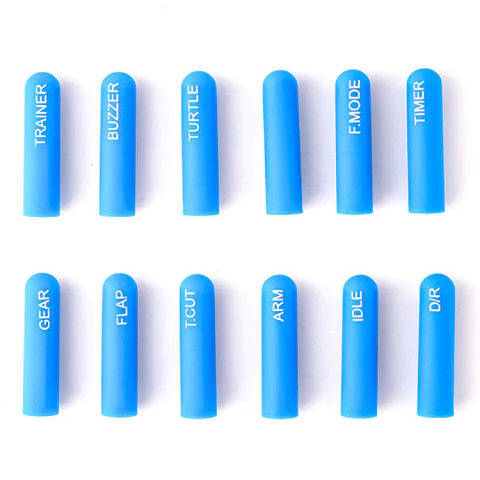 Radiomaster Labelled Silicon Switch Cover Set 12pcs