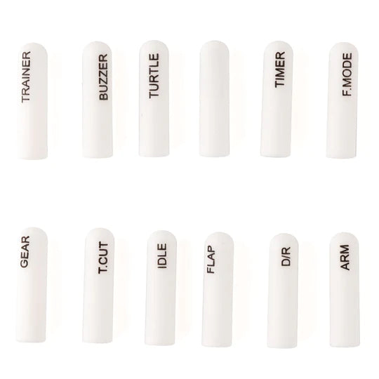 Radiomaster Labelled Silicon Switch Cover Set 12pcs
