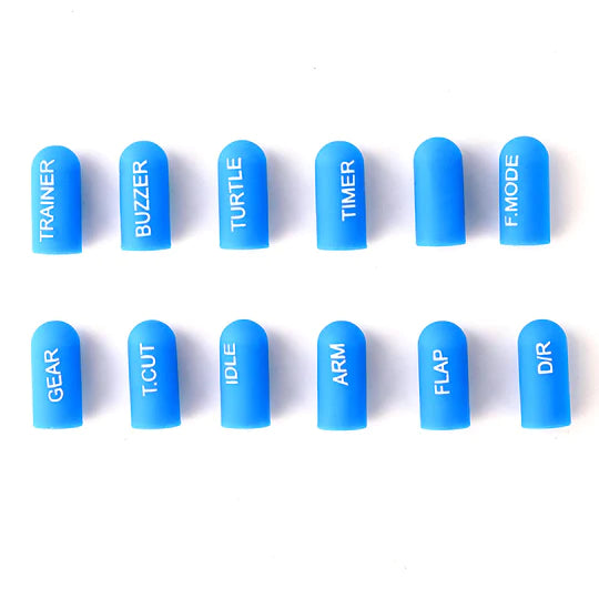 Radiomaster Labelled Silicon Switch Cover Set 12pcs
