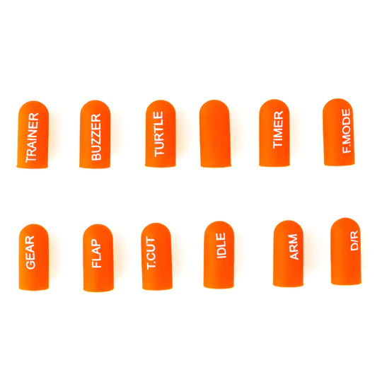 Radiomaster Labelled Silicon Switch Cover Set 12pcs