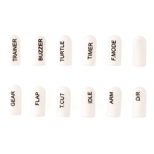 Radiomaster Labelled Silicon Switch Cover Set 12pcs
