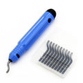 Swivel Head Deburring Tool For Cleaning 3D Prints - 3.2mm Shaft