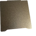 Energetic 180 x 180mm DOUBLE SIDED Smooth PEI/Textured Gold Spring Steel Sheet (For Prusa Mini)