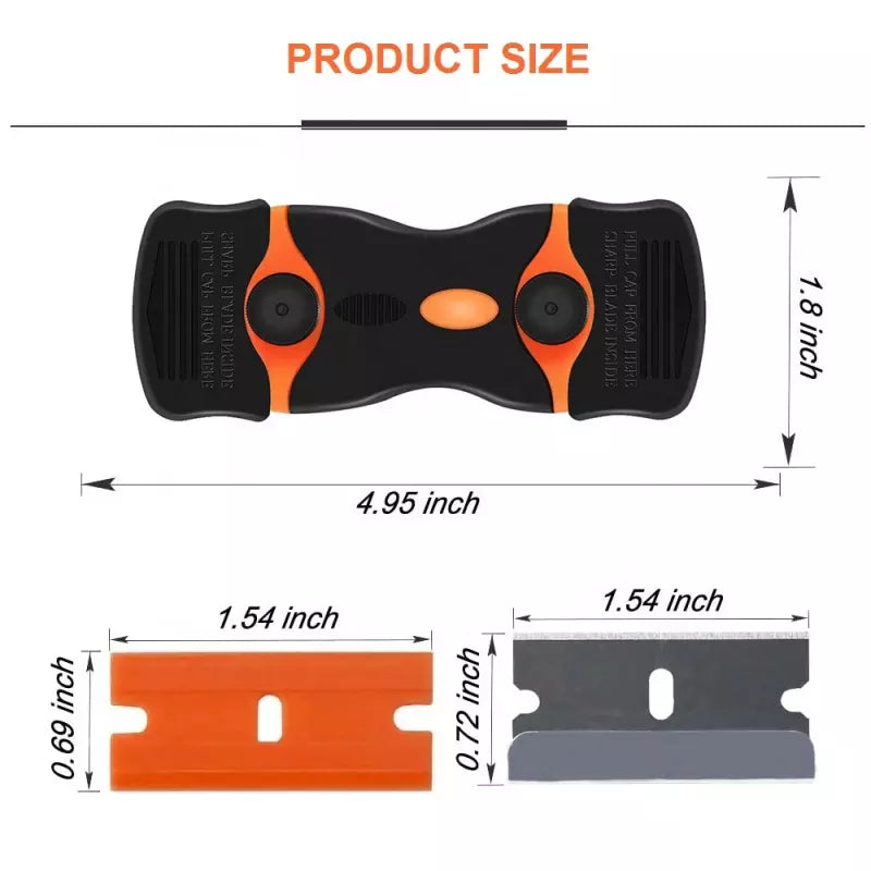 Phaser FPV Double Sided Blade Scraper - Mr Scrapey