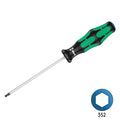 Wera 352 2.5mm x 100mm Ball End Hex Screw Driver 05138070001