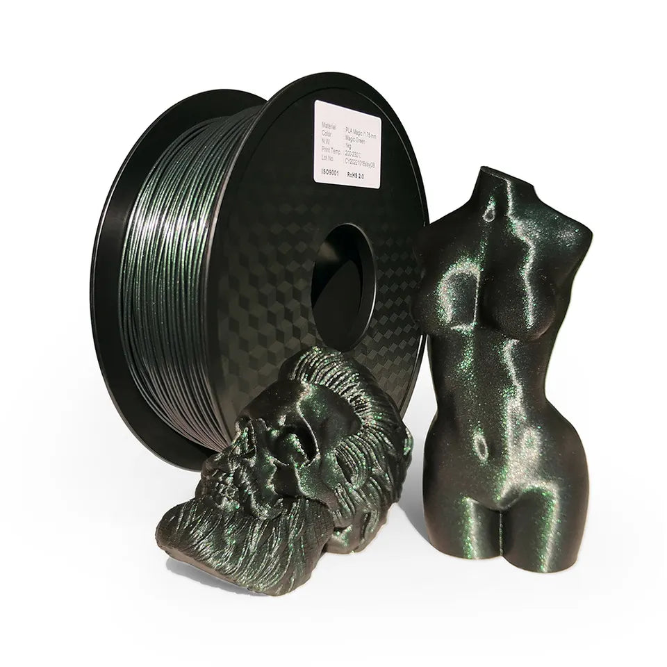 Phaser3D Magic Holographic Twinkle Sparkle PLA Filament 1.75mm 1kg