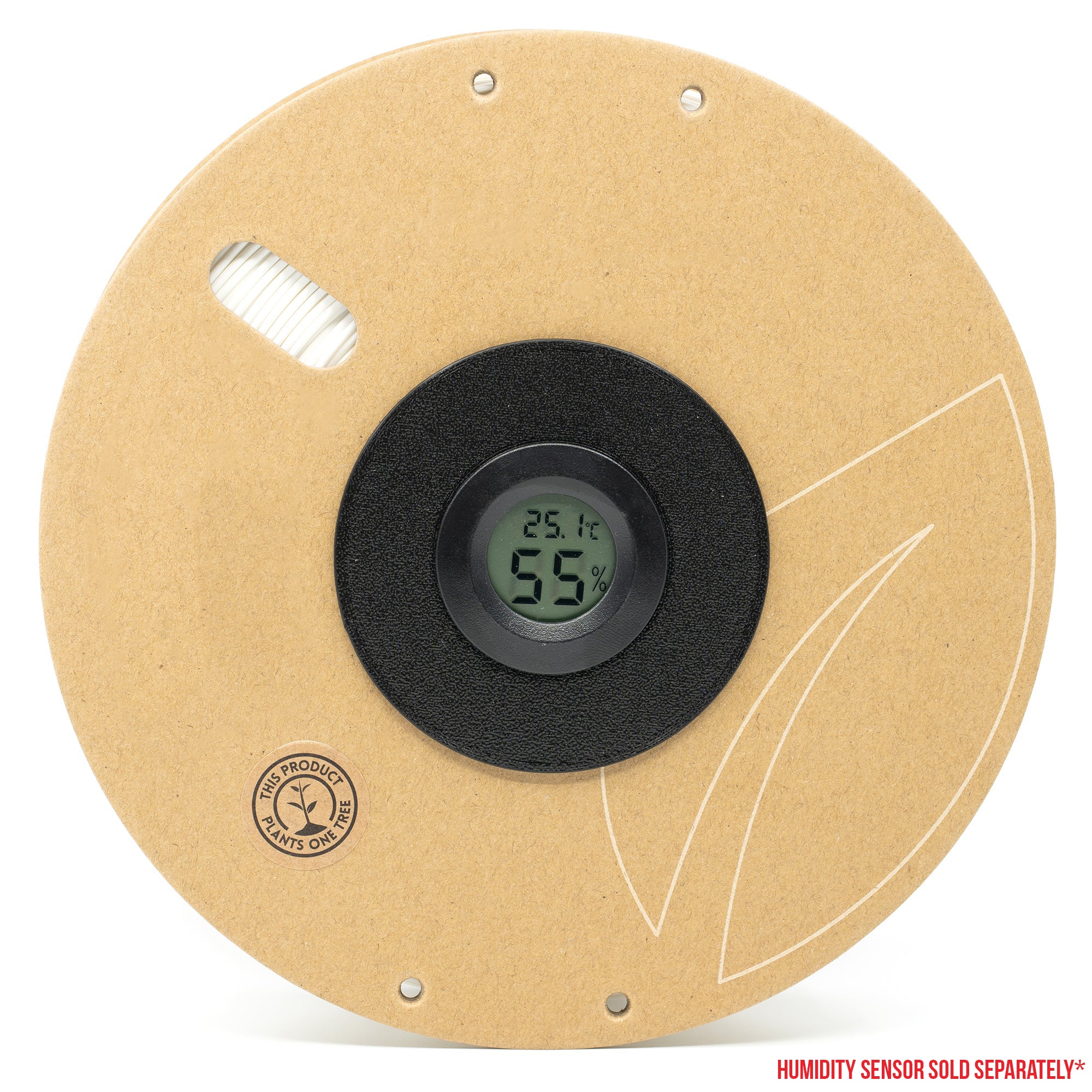 Round Digital Humidity Sensor Spool Adapter