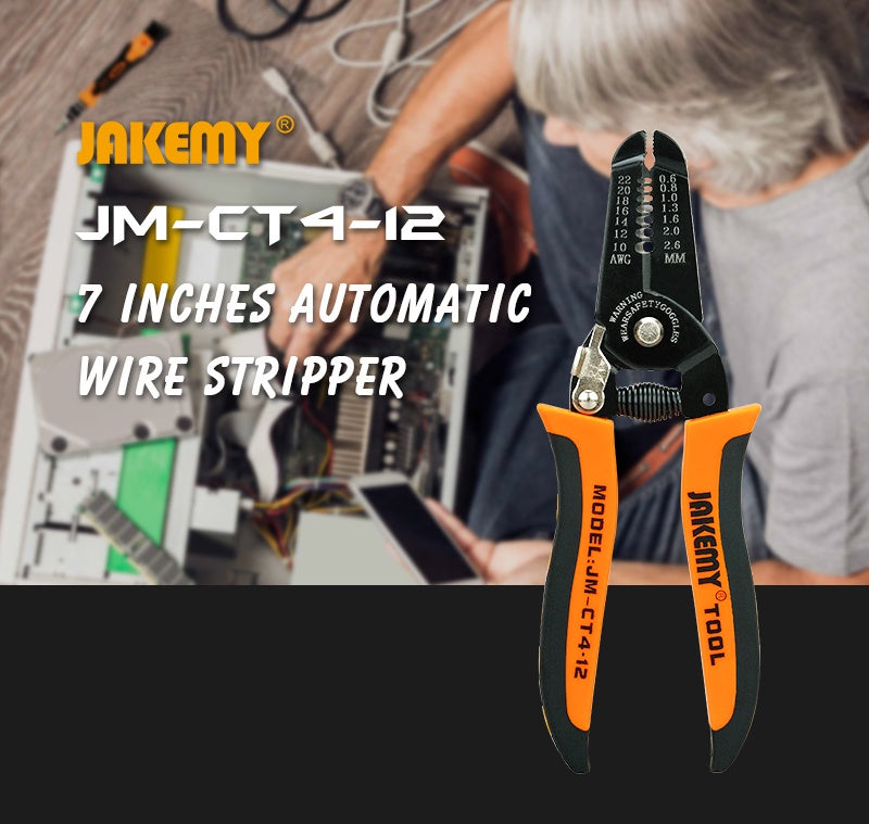 JAKEMY Wire Stripper JM-CT4-12
