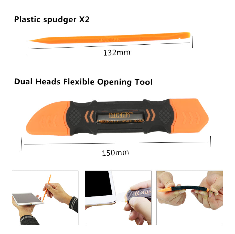 JAKEMY 13 IN 1 Mini Opening Tools with Safe Crowbar Pry for Mobile Phone Pad Laptop DIY Disassembling JM-OP15