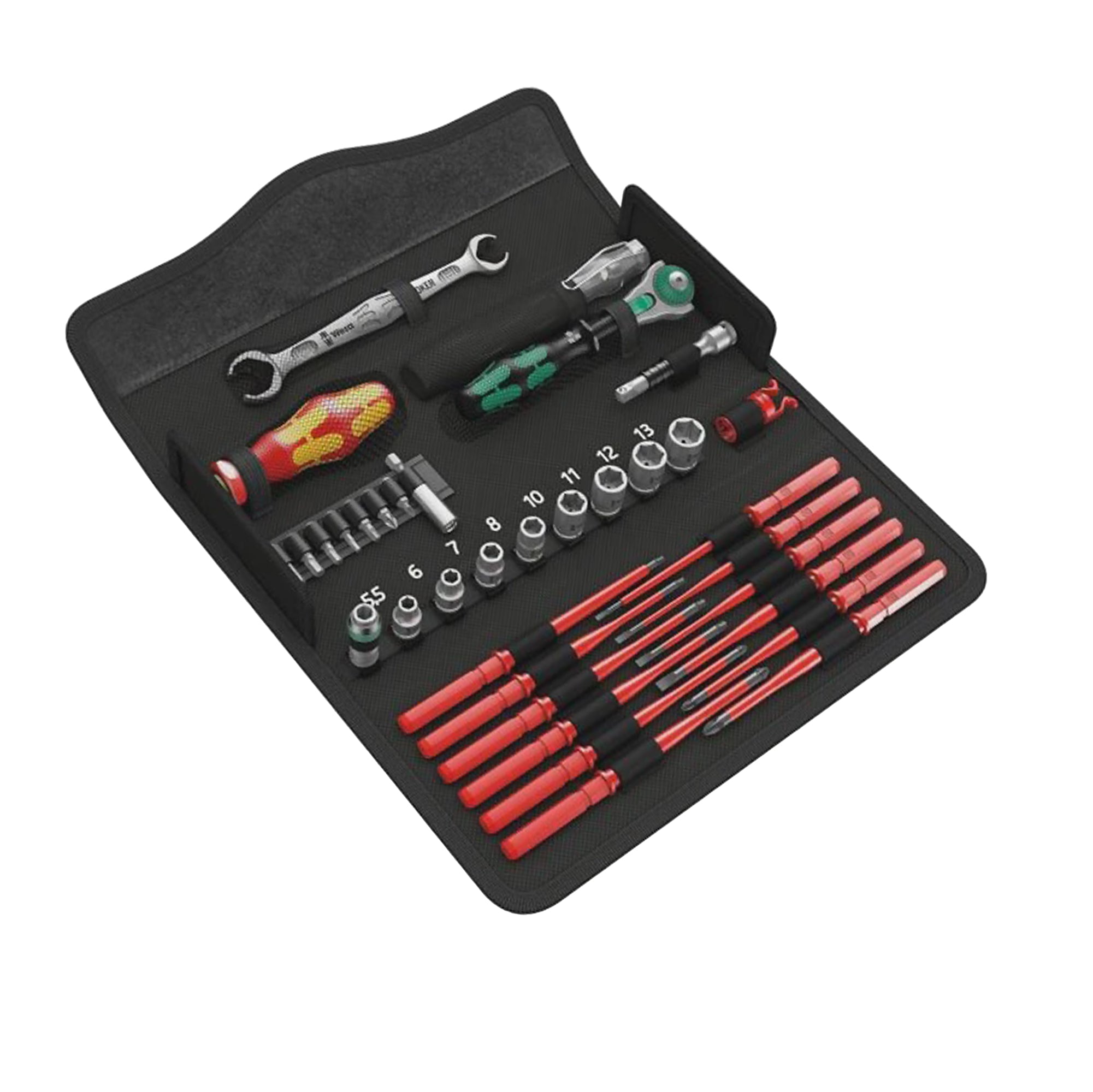 WERA Kraftform Kompakt W 1 Maintenance Tool Kit (35pcs) 13592605135926001