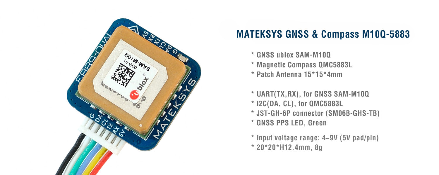 Matek M10Q-5883 GPS GNSS & Compass