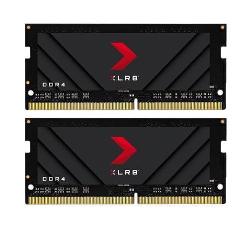 PNY XLR8 32GB (2x16GB) DDR4 SODIMM 3200Mhz CL20 Gaming Notebook Laptop Memory MN32GK2D43200X [PC]
