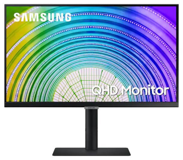 Samsung S6U 24" 2K QHD 75Hz FreeSync HDR10 IPS Monitor USB-C LAN 2560x1440 5ms Height Adjust Tilt Swivel Pivot DisplayPort HDMI 3xUSB-A VESA PiP PbP [PC]