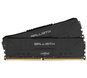 Crucial Ballistix 16GB (2x8GB) DDR4 UDIMM 3600MHz CL16 Black Aluminum Heat Spreader Intel XMP2.0 AMD BL2K8G36C16U4B [PC]