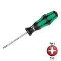 Wera 350 PH 1 X 80mm Phillips Screw Driver With Laser Tip 05008710001