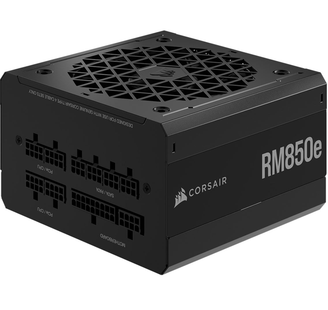 Corsair 850W 2022 RME 80+ Gold Fully Modular 140mm, 12PIN GPU, FAN ATX Power Supply, PSU, 10 Years Warranty CP-9020249-AU [PC]