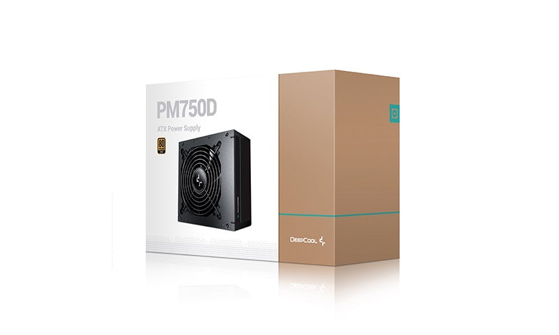 DeepCool PM750D 80+ Gold Power Supply Unit R-PM750D-FA0B-AU [PC]