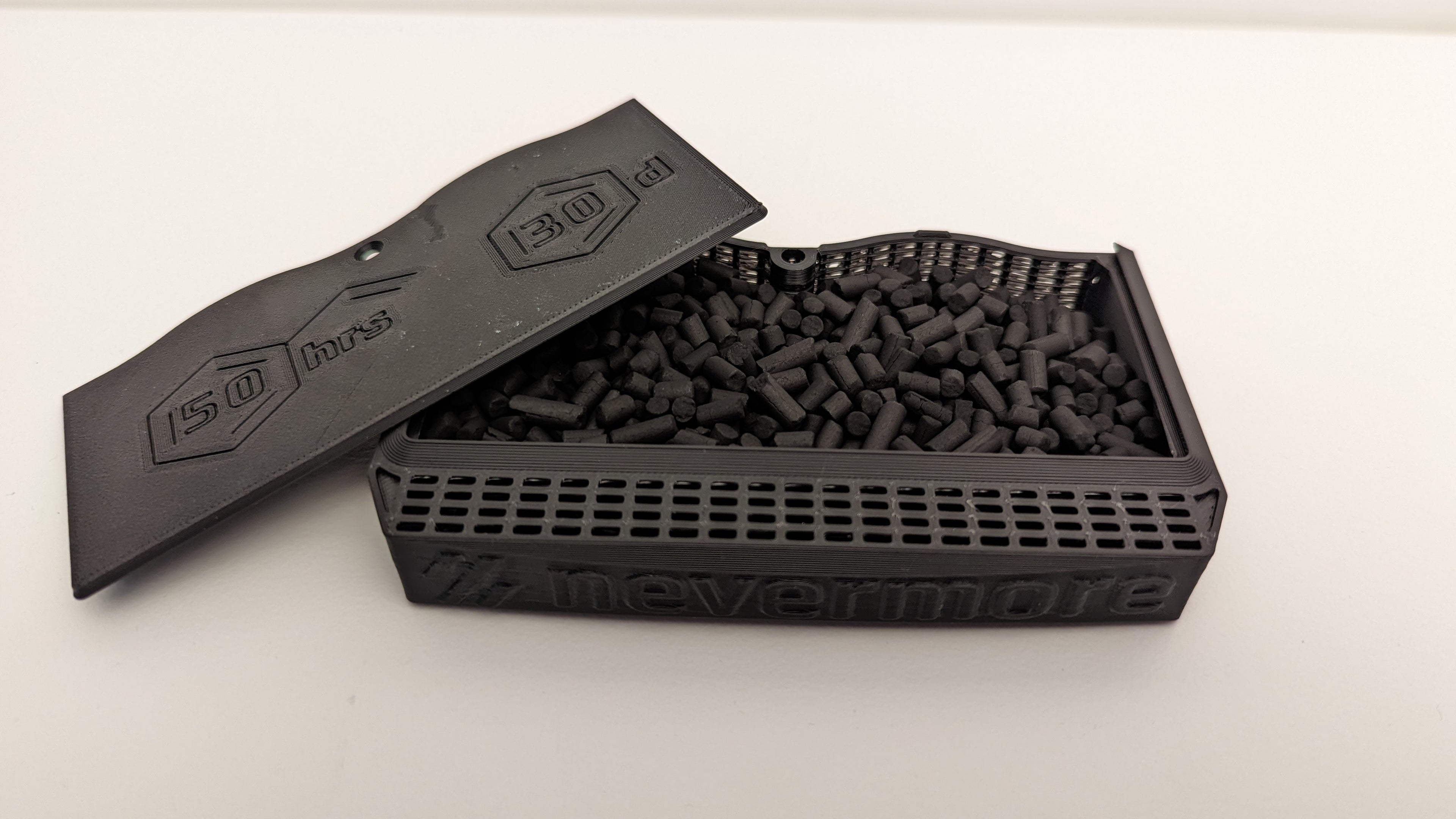 Nevermore 3D Printer Carbon - Acid Free Carbon Pellets for  Activated Carbon Filters 335g (800ml)