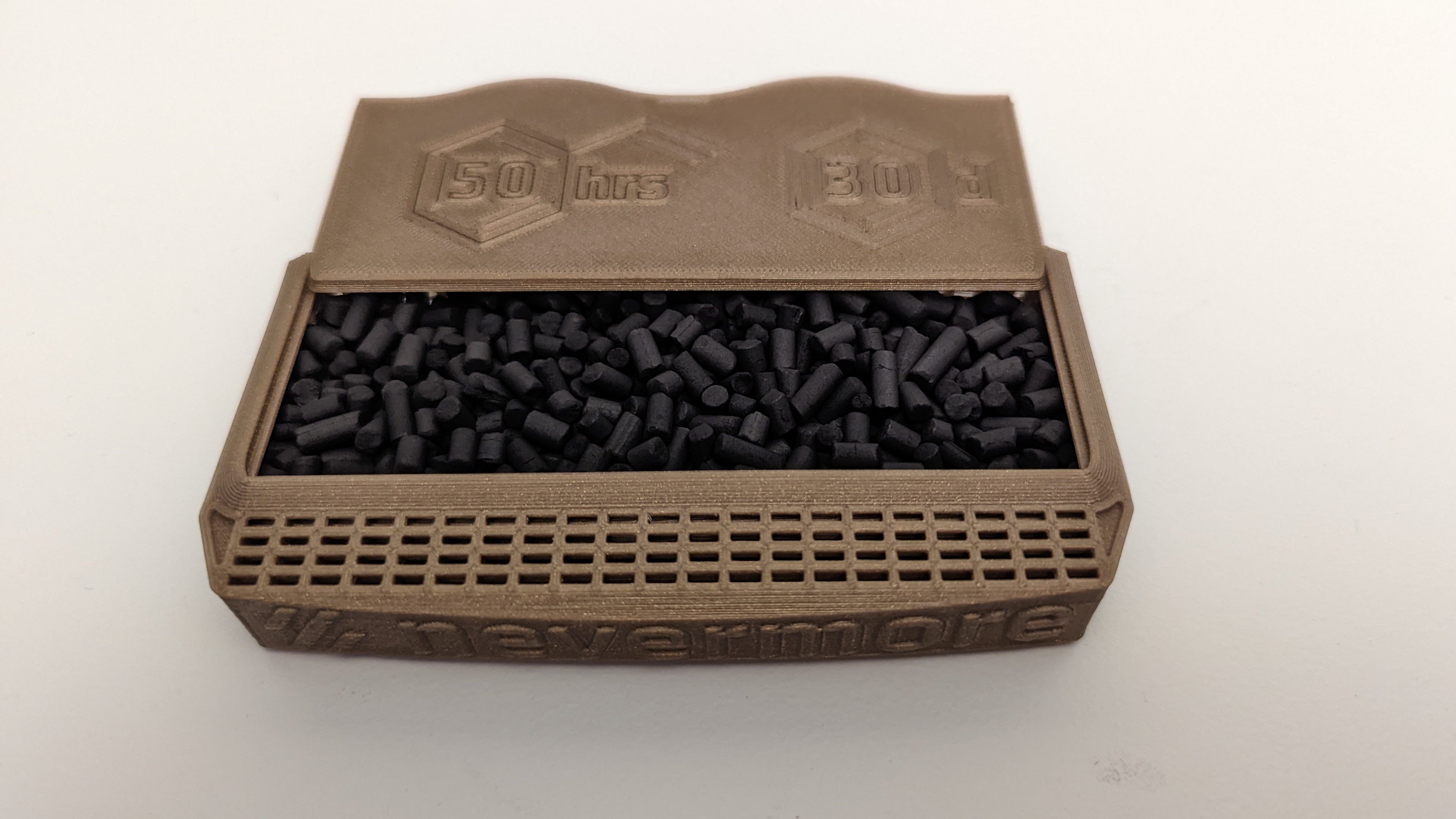 Nevermore 3D Printer Carbon - Acid Free Carbon Pellets for  Activated Carbon Filters 335g (800ml)