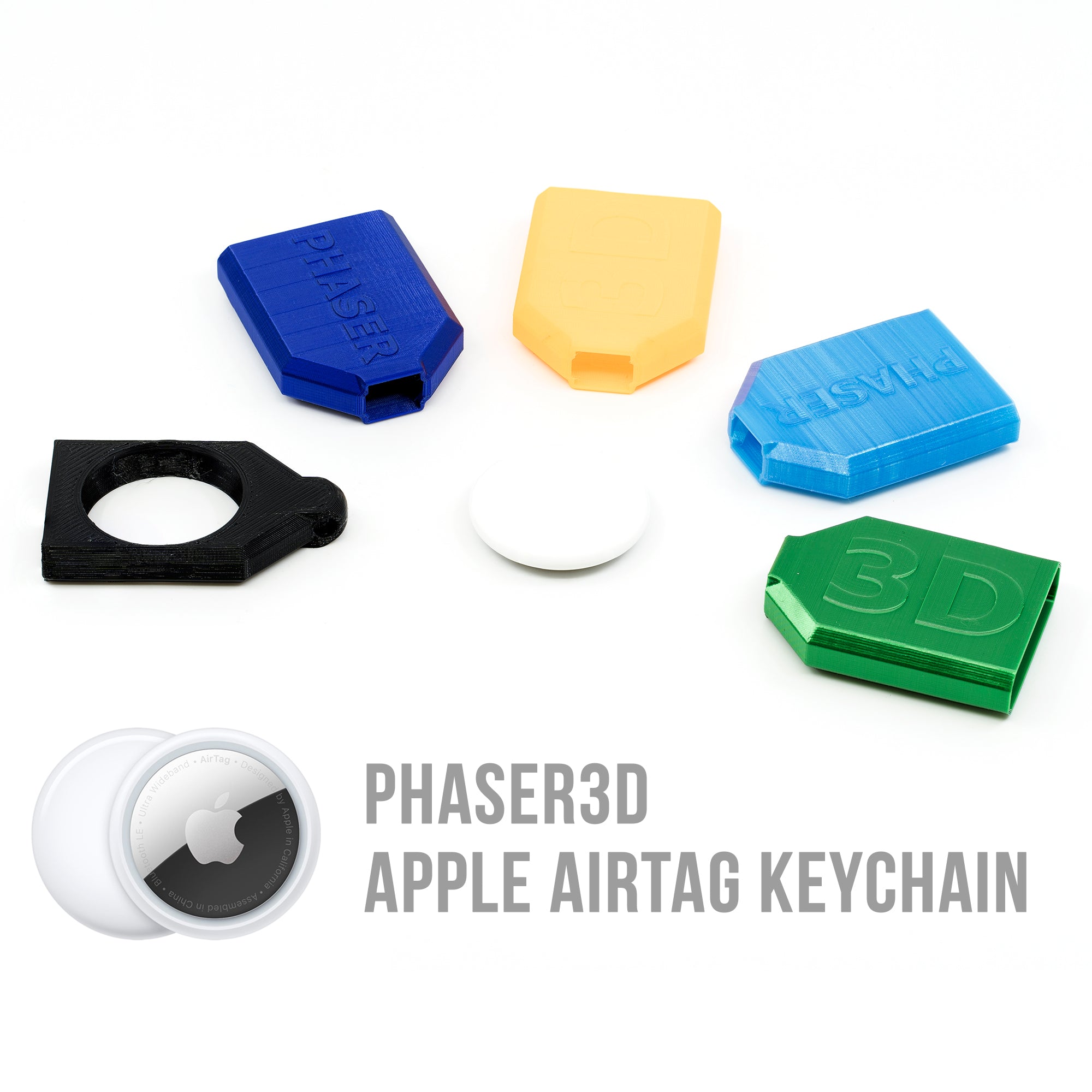 Phaser3D Concealed Air Tag Keychain Holder