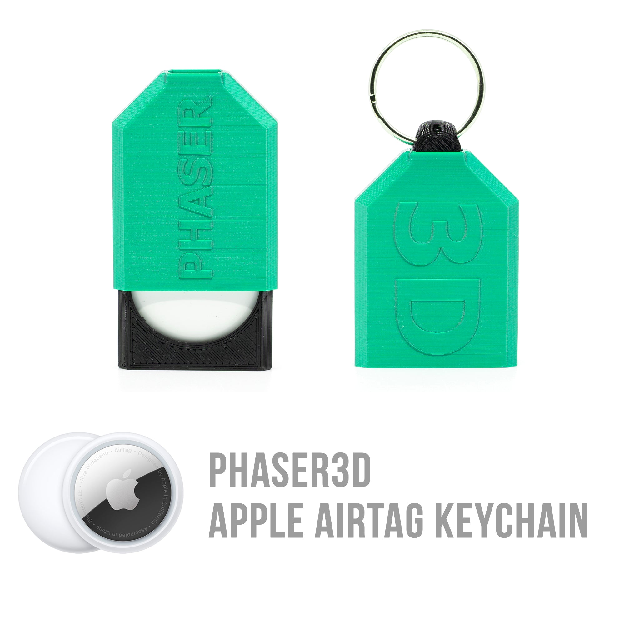 Phaser3D Concealed Air Tag Keychain Holder