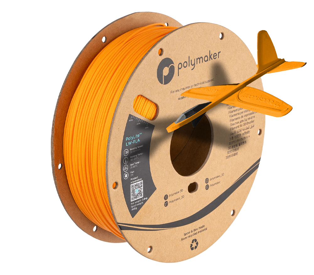 Polymaker Polylite LW-PLA 1.75mm Filament 800g – Phaser FPV