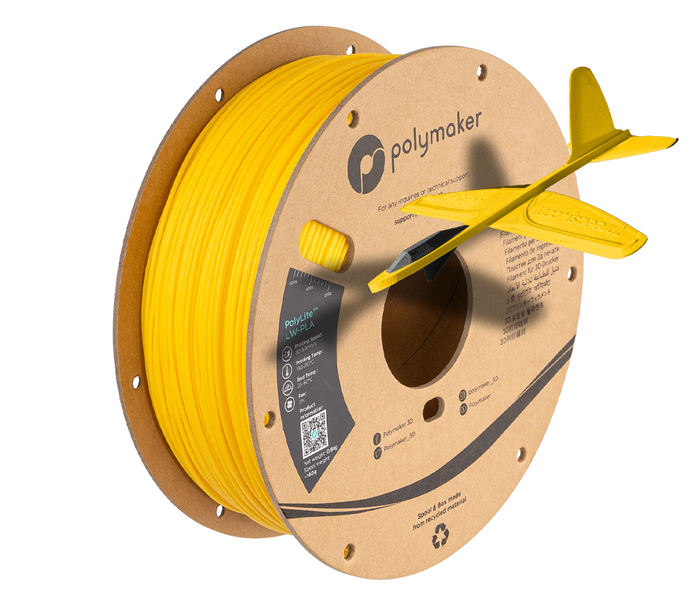 Polymaker Polylite LW-PLA 1.75mm Filament 800g