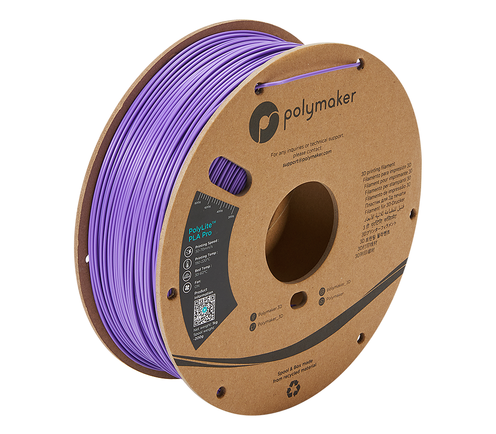 Polymaker Polylite PLA+ Pro Filament 1.75mm 1kg