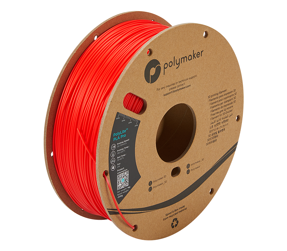 Polymaker Polylite PLA+ Pro Filament 1.75mm 1kg
