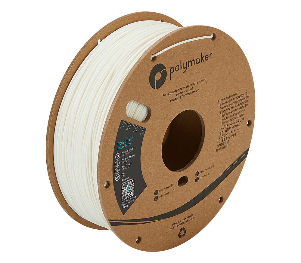 Polymaker Polylite PLA+ Pro Filament 1.75mm 1kg