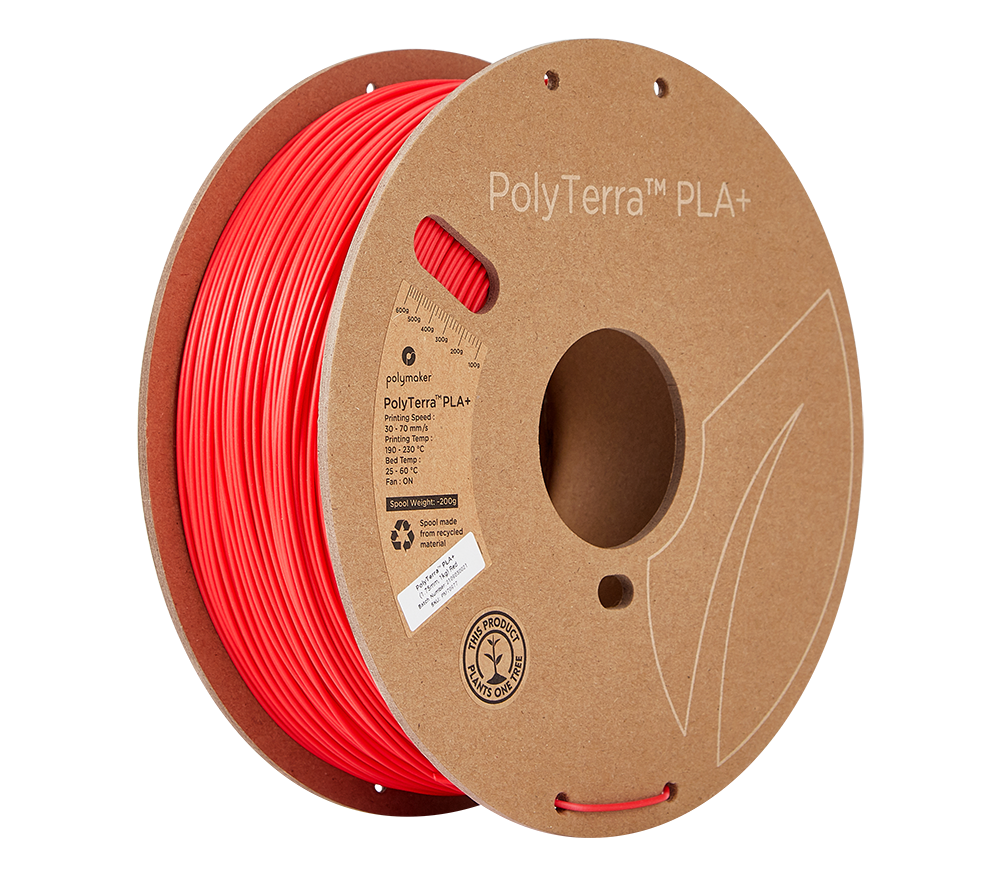 Polymaker PolyTerra PLA+ 1.75mm Filament 1KG