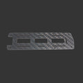 MMW accessory plate for Carbon Micro-H / Micro-Hex