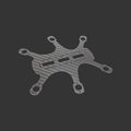 MMW 1mm main plate for Carbon Micro-Hex